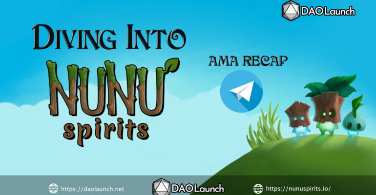 Nunu Spirits AMA banner